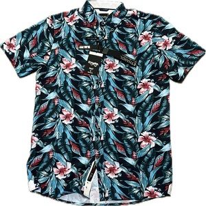 Men’s floral print Ethanol shirt